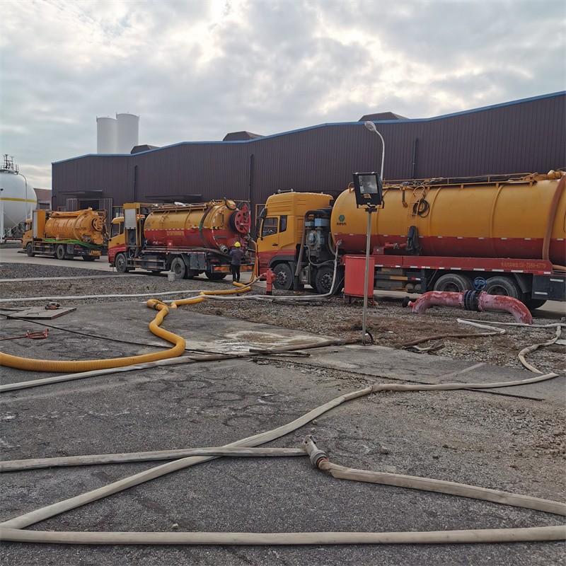 广丰污水池清理